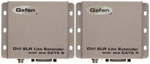 Alt view image 8 of 16 - Gefen EXT-DVI-1CAT5-SR DVI ELR Lite Extender over one CAT-5