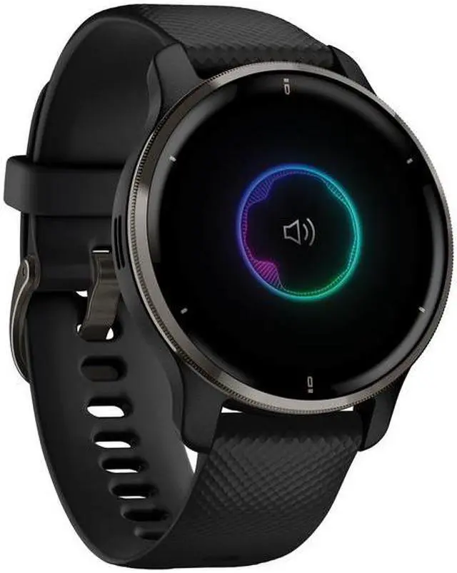 Alt view image 16 of 20 - Garmin Venu 2 Plus GPS Smartwatch - Slate Bezel with Black Case 010-02496-01