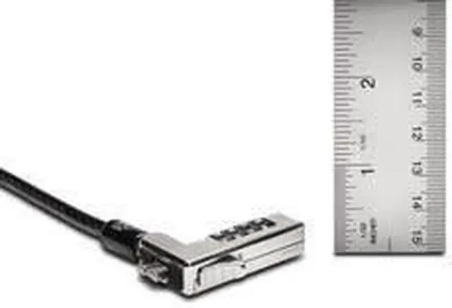 Alt view image 6 of 7 - Kensington Slim NanoSaver Combination Laptop Lock Resettable 
4 digit Carbon Steel For Notebook 25Pack