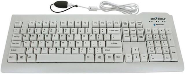 Alt view image 3 of 5 - Seal Shield Silver Seal Glow Waterproof Keyboard Long Cable SSWKSV207GL