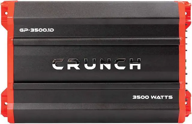 Alt view image 3 of 8 - Crunch Ground Pounder 1 x 875 @ 4 Ohms 1 x 1750 @ 2 Ohms 1x 3500 @ 1 Ohms D Class