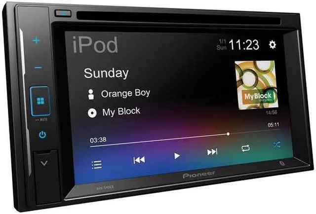 Alt view image 10 of 11 - Pioneer AVH-240EX 6.2" Resistive Glass Touchscreen Bluetooth DVD Receiver