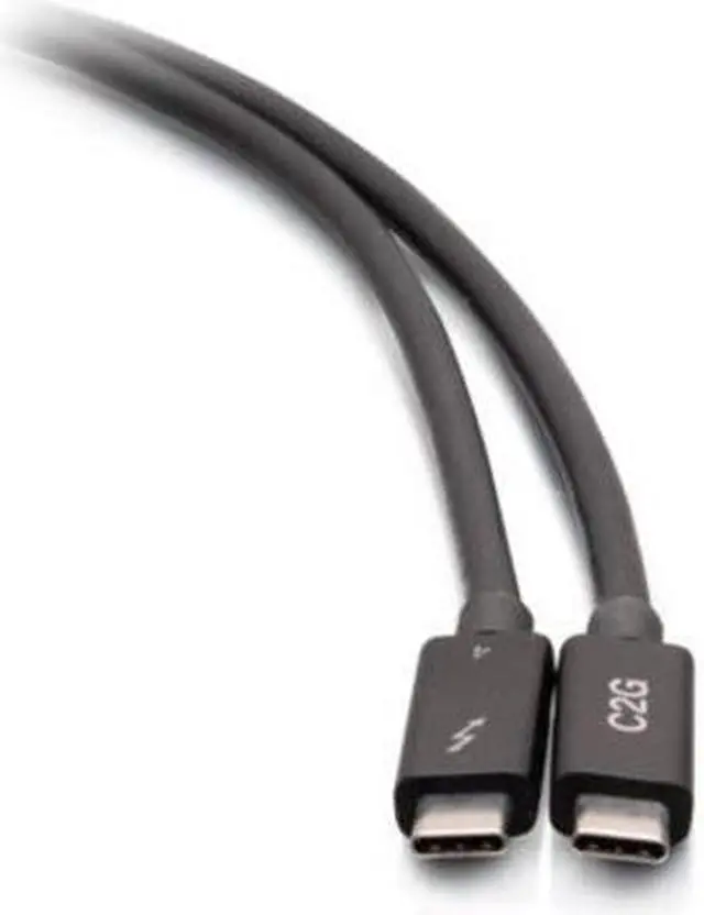 Alt view image 2 of 4 - C2G Model C2G28887 6 ft. Thunderbolt 4 USB-C Active Cable (40Gbps) Male to Male