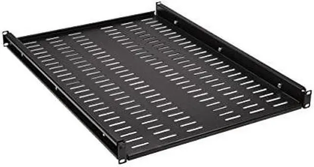 Alt view image 7 of 7 - Tripp Lite SRSHELF4PHDVENT Adjustable Deep Rack Shelf Steel Vented 250lbs (113kg) Capacity