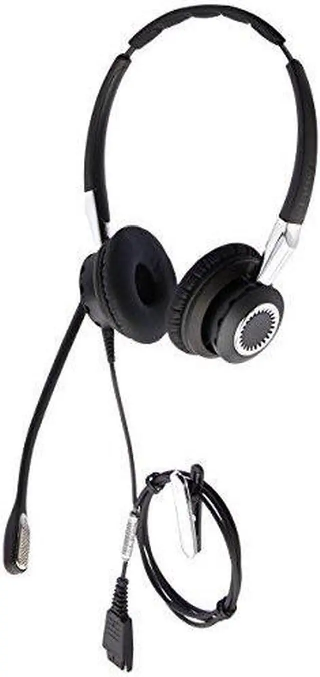 Alt view image 2 of 3 - Jabra Biz 2400 II QD Duo NC Wideband Balanced Wired Headset