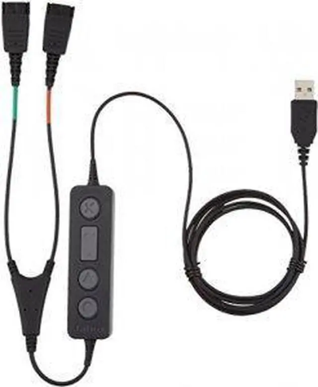 Alt view image 8 of 8 - Jabra Link 265 Usb-Qd Training Cable