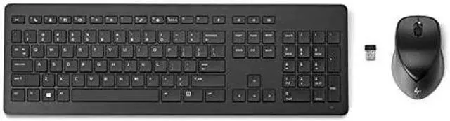 Alt view image 6 of 6 - HP Wireless Rechargeable 950MK Mouse and Keyboard