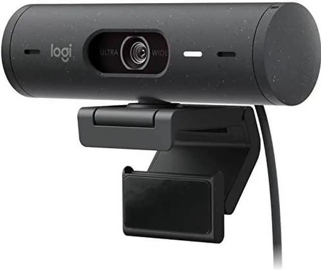 Alt view image 9 of 10 - Logitech BRIO 505 Webcam - 4 Megapixel - 60 fps - Graphite - USB- C