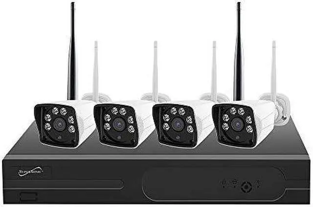 Alt view image 2 of 8 - NEW Supersonic SC-5004NVR 4CH Security Camera System SC5004NVR