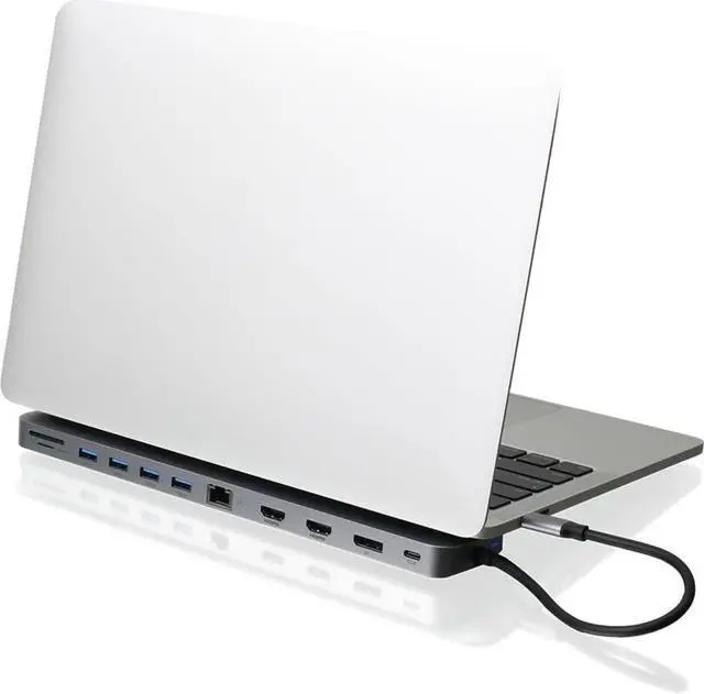 Alt view image 18 of 20 - IOGEAR Dock Pro USB-C Triple HD Dock w- PD 3.0