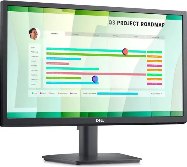 Alt view image 12 of 15 - Dell 22" (21.5" Viewable) 60 Hz VA FHD Monitor 10 ms (normal); 5 ms (fast) D-Sub, HDMI E2223HN