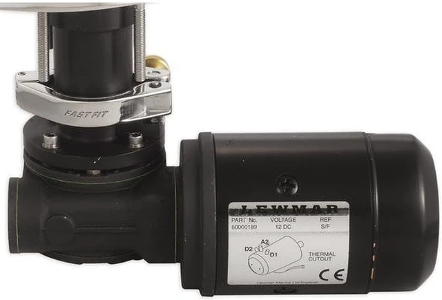 Alt view image 4 of 5 - Lewmar V1 Fast Fit Motor Gearbox Assembly - 12V
