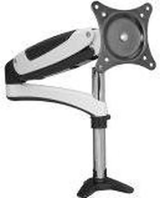 Alt view image 10 of 18 - Siig Inc Full-Motion Easy Access Single Monitor Desk Mount - White