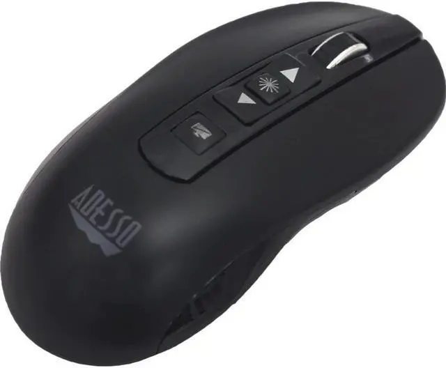 Alt view image 20 of 20 - Adesso iMouse P20 Wireless Multifunctional Presenter Mouse