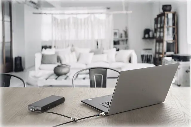 Alt view image 7 of 8 - Kensington Slim N17 2.0 Keyed Dual Head Laptop Lock K60508WW