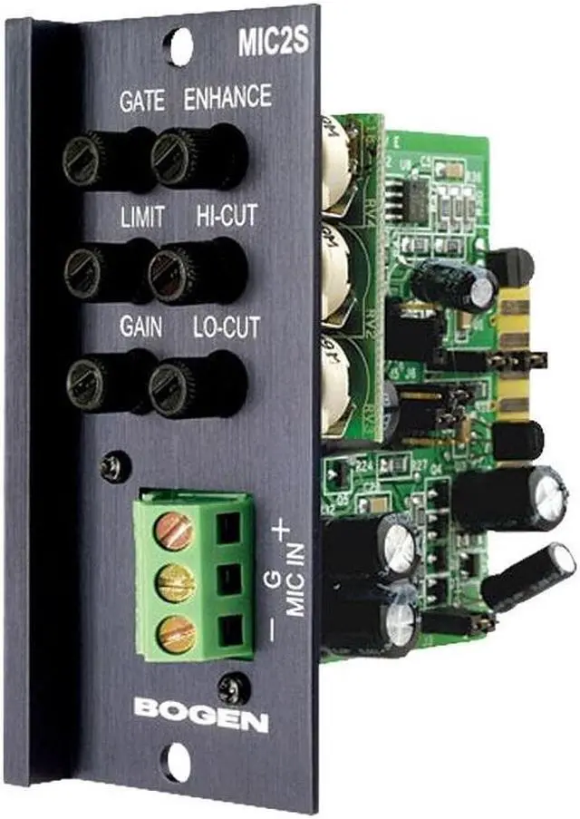 Alt view image 3 of 3 - MICROPHONE SCREW TER INPUT MOD