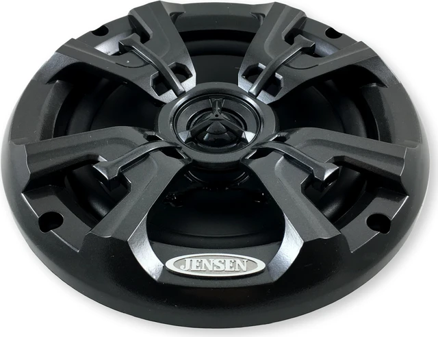 Alt view image 2 of 10 - Jensen MSX60RVR Coaxial Waterproof Speakers - 6.5", 75 Watt
