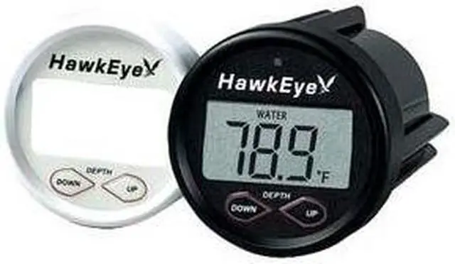 Alt view image 5 of 5 - HAWKEYE DIGITAL DEPTH AND TEMP - TRANSOM MOUNT