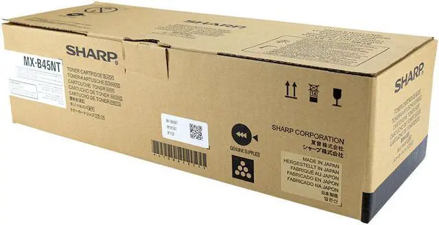 Alt view image 2 of 3 - Sharp Original Toner Cartridge Black MXB45NT