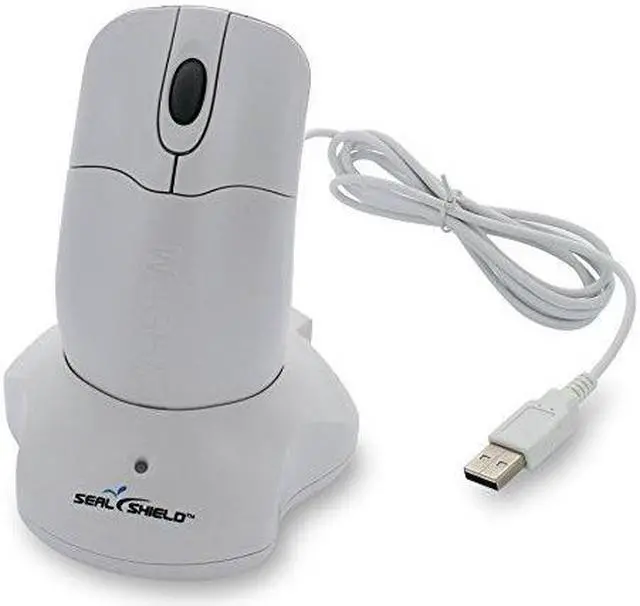 Alt view image 4 of 5 - Seal Shield Silver Storm Wireless Waterproof Mouse (STWM042WE) - White