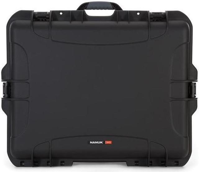 Alt view image 13 of 13 - Nanuk Large Series 945 Lightweight NK-7 Resin Waterproof Case with Foam, Black