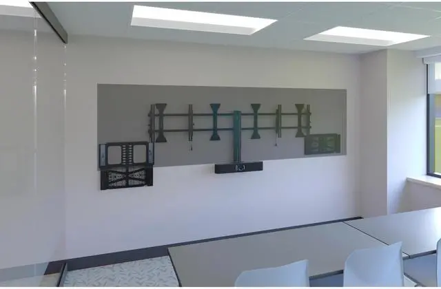 Alt view image 3 of 6 - Chief Proximity Component Storage Slide-Lock Panel for AV Systems - Black