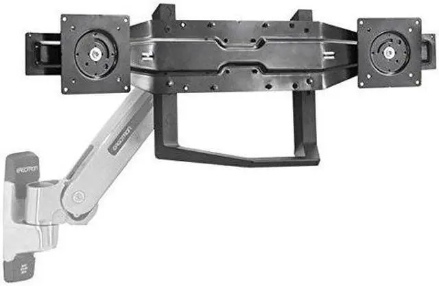 Alt view image 6 of 6 - ERGOTRON DUAL MONITOR & HANDLE KIT FOR INTERACTIVE ARM.CONVERT A SINGLE-MONITOR
