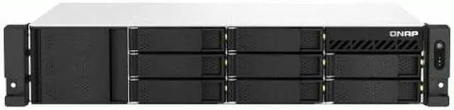 Alt view image 4 of 4 - QNAP TS-864EU-RP-4G SAN/NAS Storage System - Intel Celeron Quad-core (4 Core) 2 GHz - 8 x HDD Supported - 0 x HDD Installed - 8 x SSD Supported - 0 x SSD Installed - 4 GB RAM DDR4 SDRAM - Serial ATA/6