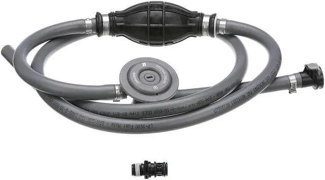 Alt view image 2 of 2 - Attwood Universal Fuel Line Kit - 3/8" Dia. x 6' Length w/Sprayless Connectors & Fuel Demand Valve