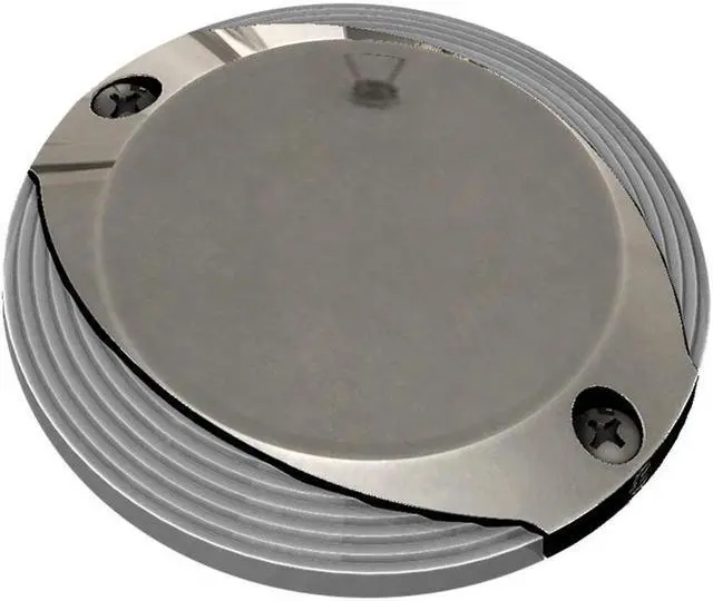Alt view image 3 of 4 - Lumitec Scallop Surface Mount Pathway Light - Spectrum RGBW/Warm White - Stainless Steel Housing