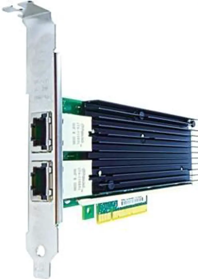 Alt view image 9 of 9 - AXIOM 10GBS DUAL PORT RJ45 PCIE X8 NIC CARD FOR DELL - 540-BBGU