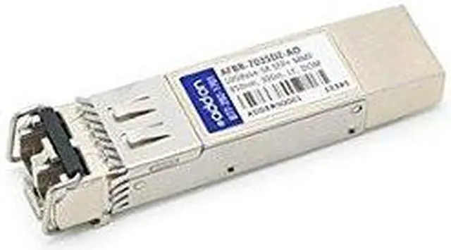 Alt view image 5 of 5 - AddOn Avago AFBR-703SDZ Compatible 10GBase-SR SFP+ Transceiver (MMF, 850nm, 300m, LC, DOM)