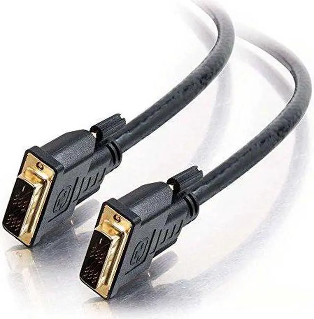 Alt view image 2 of 2 - C2G 41202 Pro Series Single Link DVI-D Digital Video Cable M/M, Plenum CMP-Rated, Black (35 Feet, 10.66 Meters)