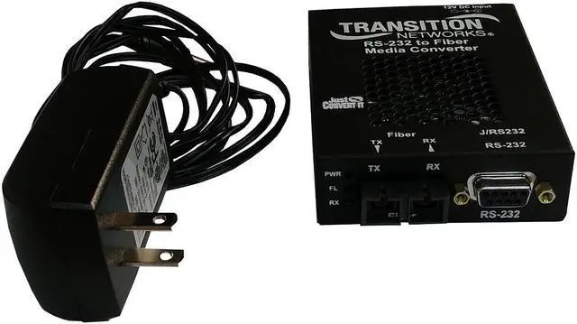 Alt view image 17 of 17 - Transition Networks Stand-alone Fast Ethernet PoE Media Converter