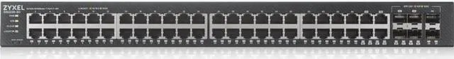 Alt view image 9 of 20 - Zyxel GS2220-50 44-Port Gigabit Ethernet Layer 2 Managed Switch