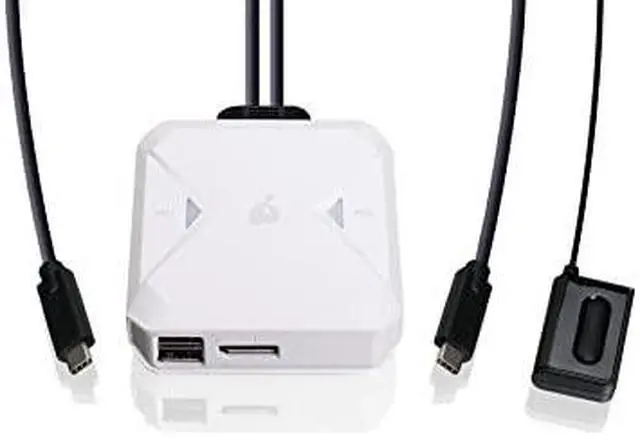 Alt view image 2 of 20 - IOGEAR 2-Port 4K USB-C KVM Switch with DisplayPort output GCS72CC