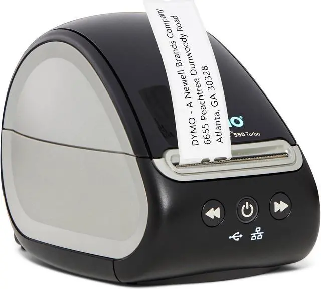 Alt view image 8 of 8 - Dymo LabelWriter 550 Turbo Desktop Label Printer (2112553)