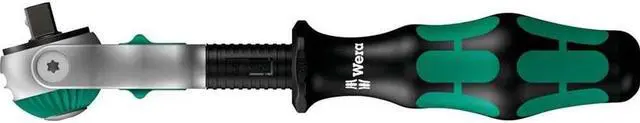 Alt view image 5 of 5 - Hand Ratchet,1/4" Dr.,6" L WERA 05003500001
