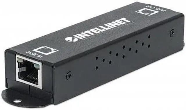 Alt view image 9 of 9 - Intellinet Network Solutions 560962 1 Port HP PoE Extender Repeater