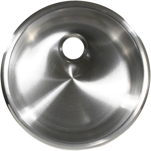 Alt view image 4 of 5 - SCANDVIK 10242 Cylindrical Sink; Mirror Finish; 11-5/8"