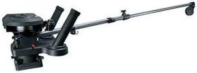 Alt view image 8 of 8 - Scotty 1116 Propack 60" Telescoping Electric Downrigger w/ Dual Rod Holders and Swivel Base