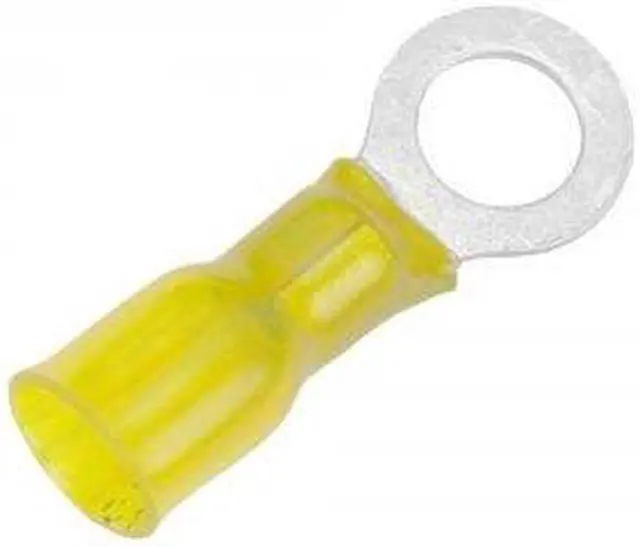 Alt view image 3 of 3 - Pacer 12-10 AWG Heat Shrink Ring Terminal - 5/16" Stud Size - 100 Pack