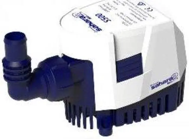 Alt view image 4 of 4 - Attwood Sahara Mk2 S500 Bilge Pump 500 Gph - 12V - Automatic