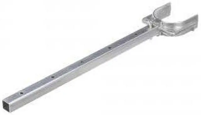 Alt view image 11 of 11 - attwood corporation sp400rb 23"35" composite head transom saver with roller and bolt bracket