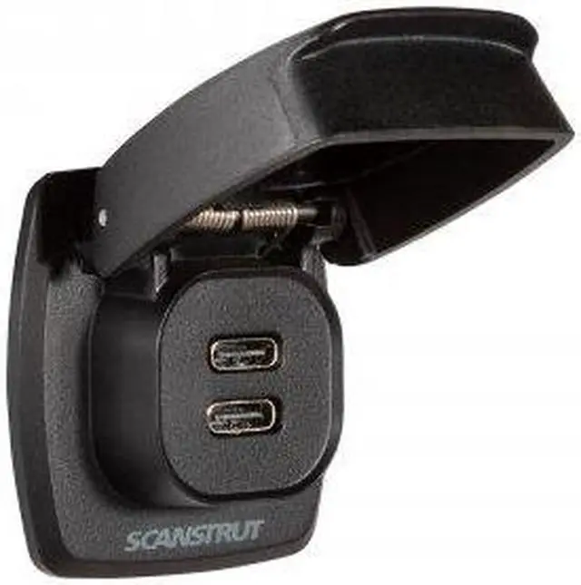 Alt view image 2 of 2 - Scanstrut Flip Pro Max - Dual USB-C Charge Socket