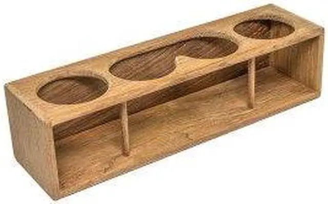 Alt view image 5 of 5 - Whitecap Four Drink/Binocular Rack - Teak