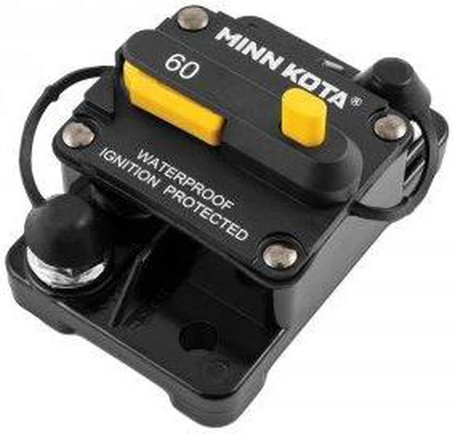 Alt view image 7 of 8 - Minn Kota MKA-27 60AMP Circuit Breaker Minn Kota MKA-27 60AMP Circuit Breaker