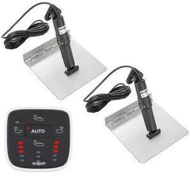 Alt view image 2 of 2 - Lectrotab XKA Stainless Steel Trim Tab Kit w/ALC-1 Control - 12 x 12