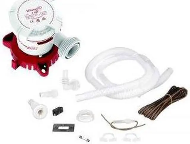 Alt view image 2 of 2 - Attwood Tsunami MK2 T500 Manual Bilge Pump w/Installation Kit - 500 GPH & 12V