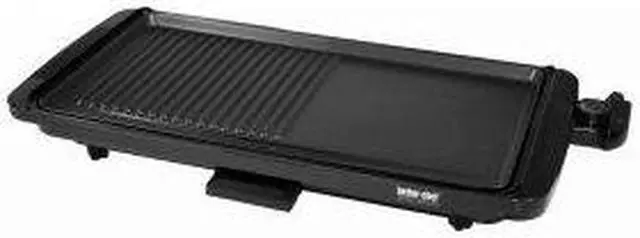 Alt view image 5 of 5 - Better Chef 2 in 1 Family Size Electric Counter Top Grill/Griddle